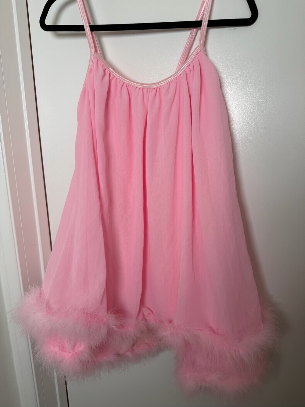 SUGAR THRILLZ Pink Double Lined Sheer Slip - Picture 2 of 4